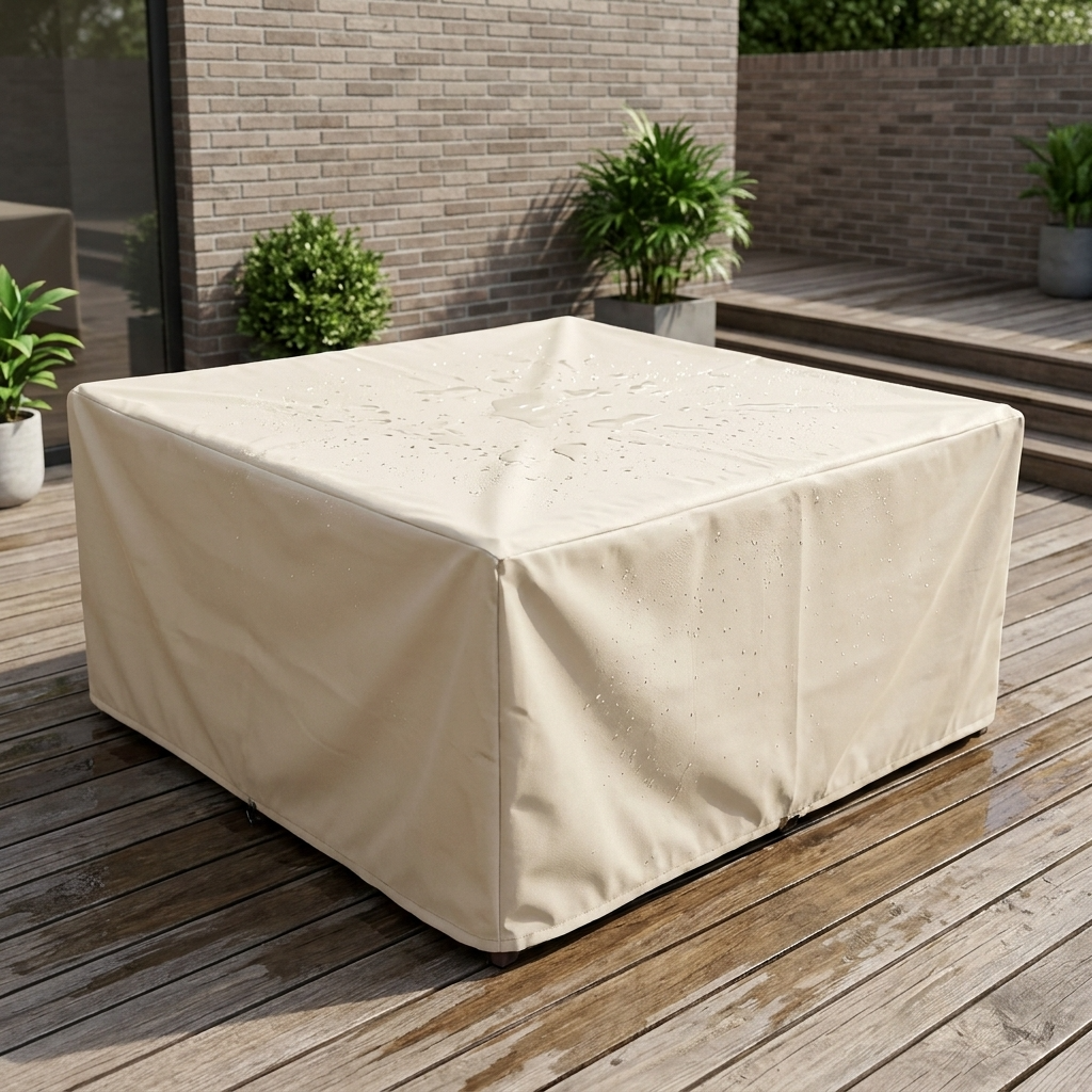 Hoezen voor tuinmeubelen - Op maat gemaakt - Offerte in 1 minuut (Beige)