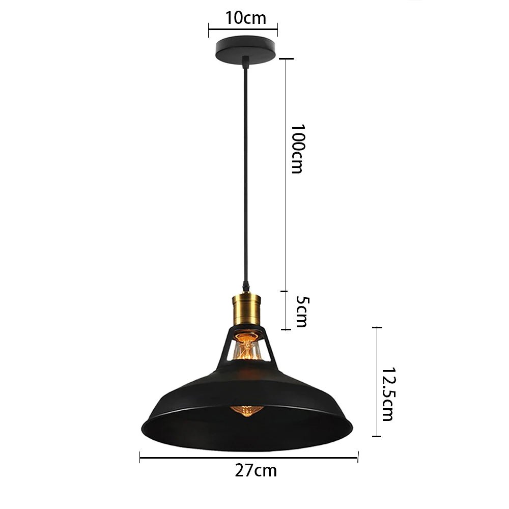 Loft Vintage Pendant Iron Lights Industrial - Act Design Shop
