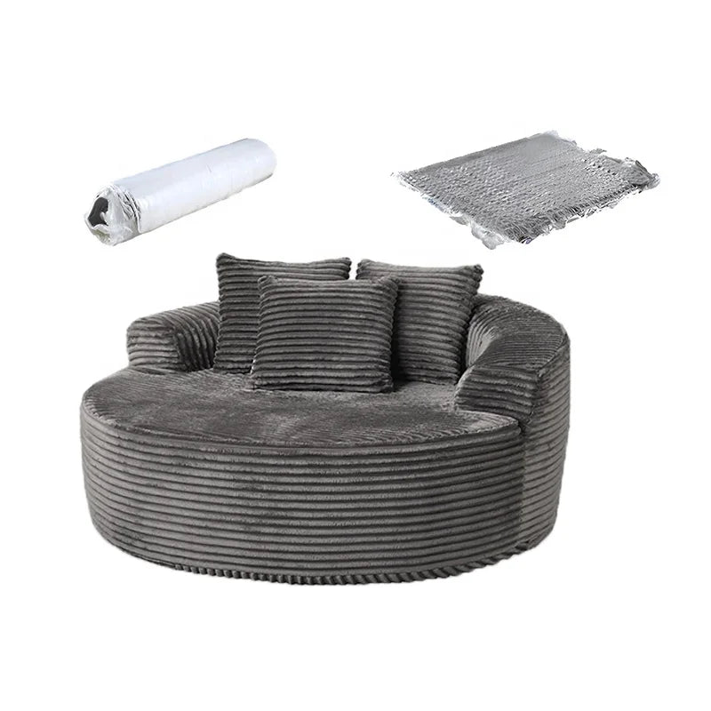 Loveseat zachte corduroy