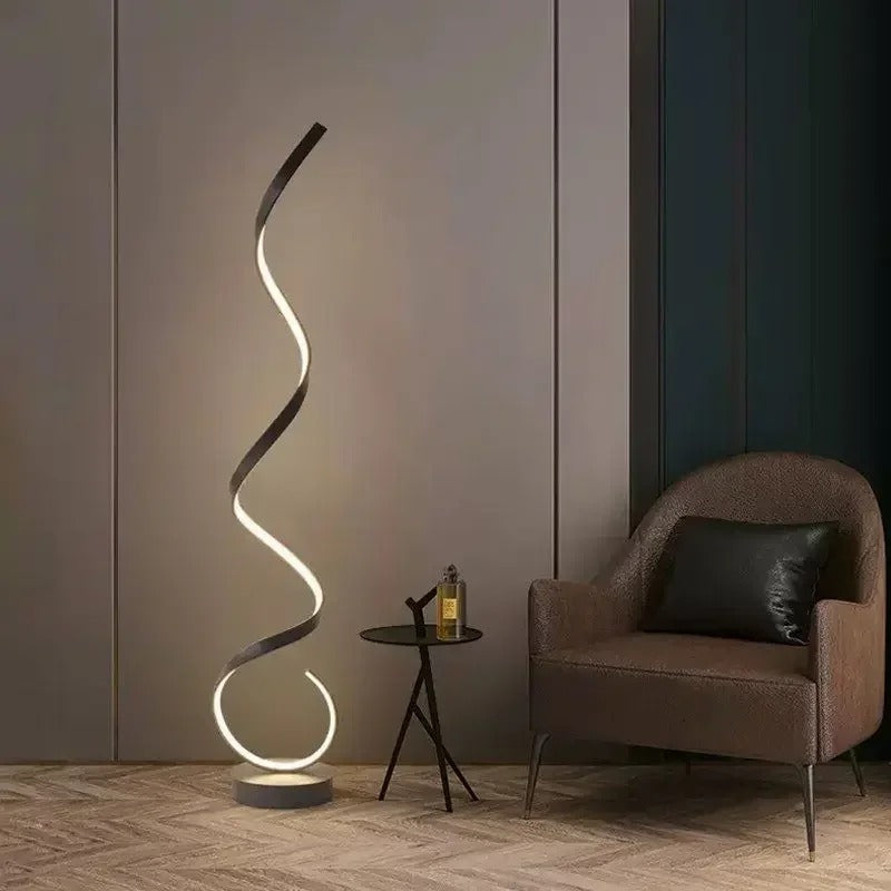 Staande lamp woonkamer design - Moderne LED vloerlamp