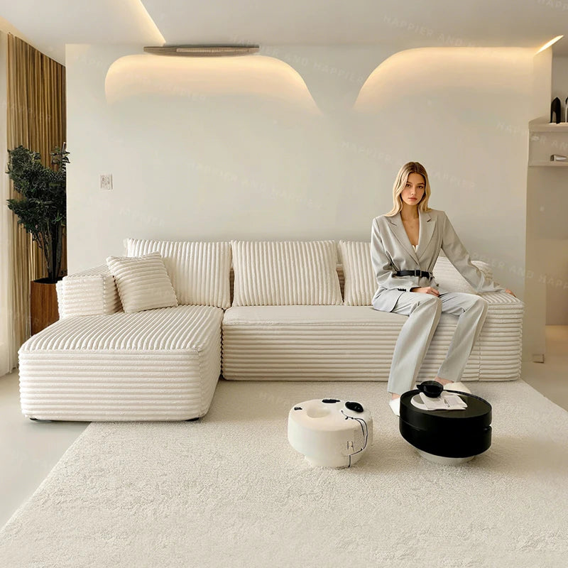 Corduroy moderne modulaire bank