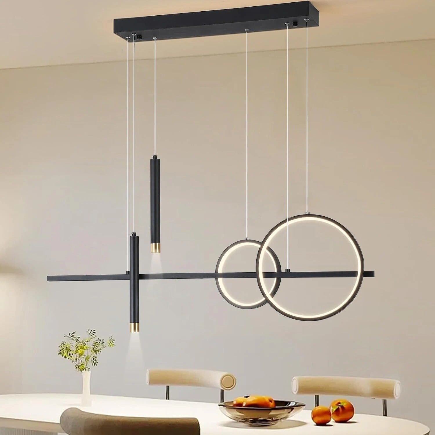 Moderne LED Hanglamp – 100 cm Eettafelverlichting | Restaurant & Woonkamer Lamp