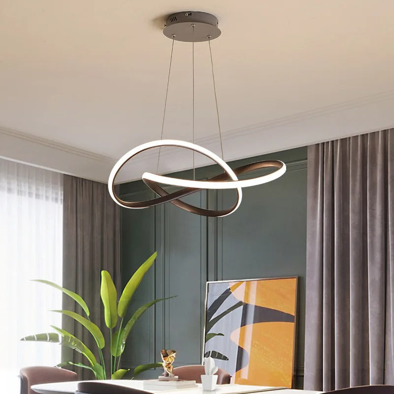 Moderne Scandinavische hanglamp – Klaverontwerp