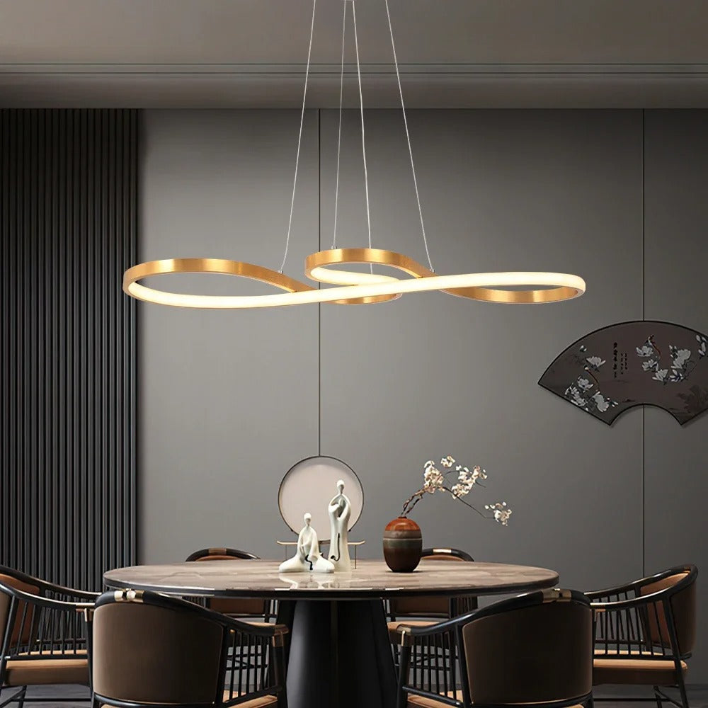 Moderne LED Hanglamp Ringen – Verstelbaar en Dimbaar
