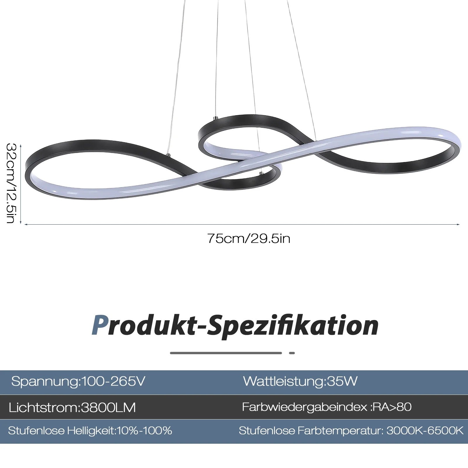 Moderne LED Hanglamp Ringen – Verstelbaar en Dimbaar