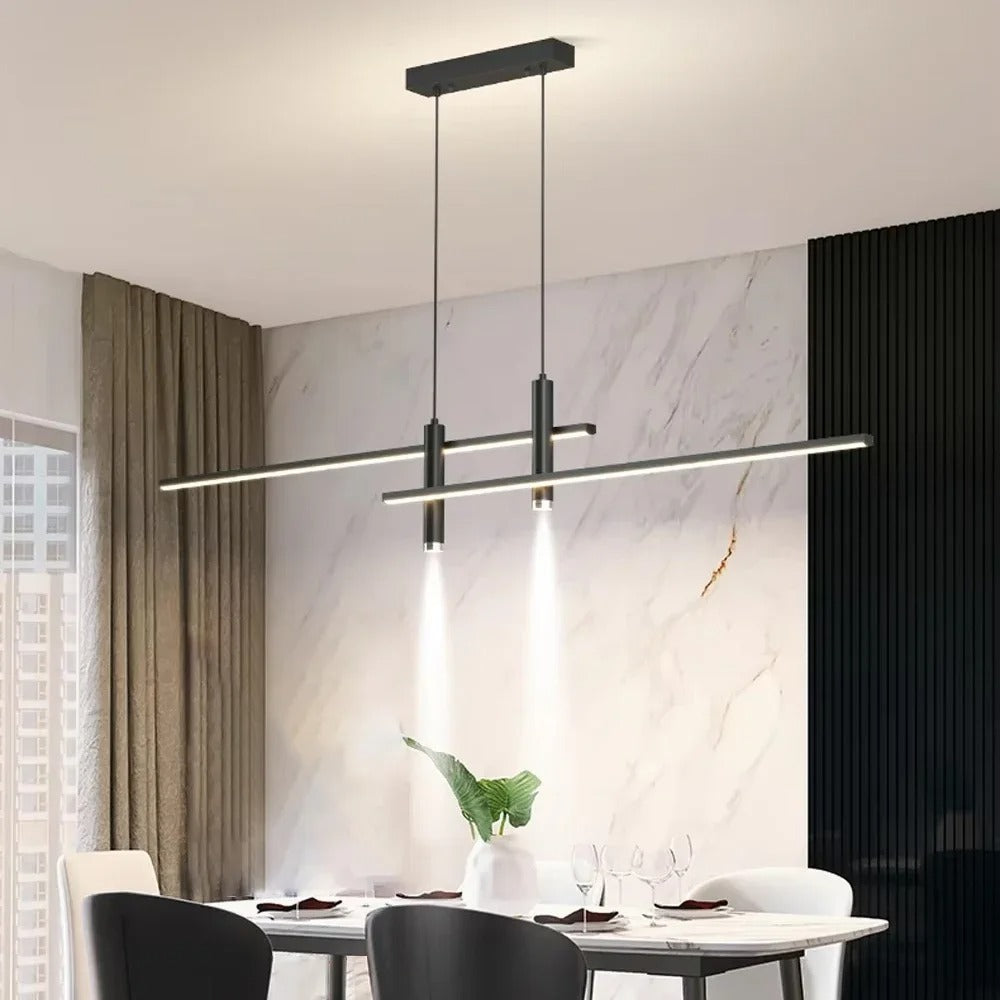 Moderne industriële LED hanglamp