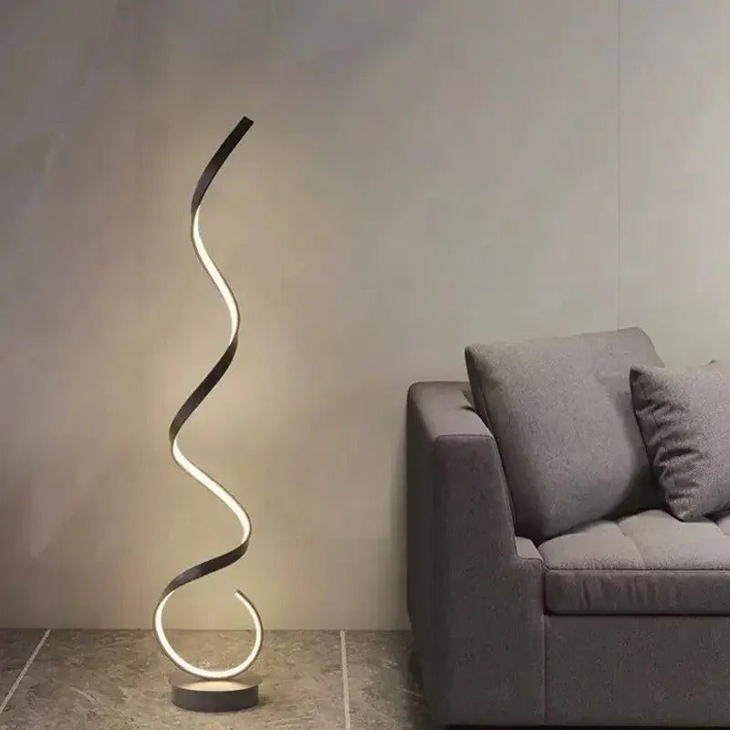 Staande lamp woonkamer design - Moderne LED vloerlamp