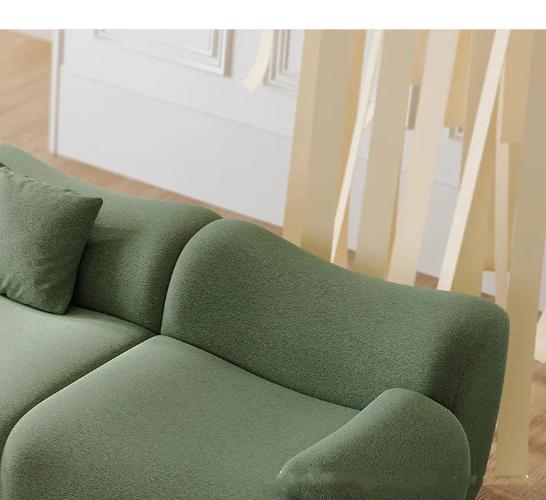 Wagrex 2-Zits Fluwelen Design Bankstel Stof – Mustafa