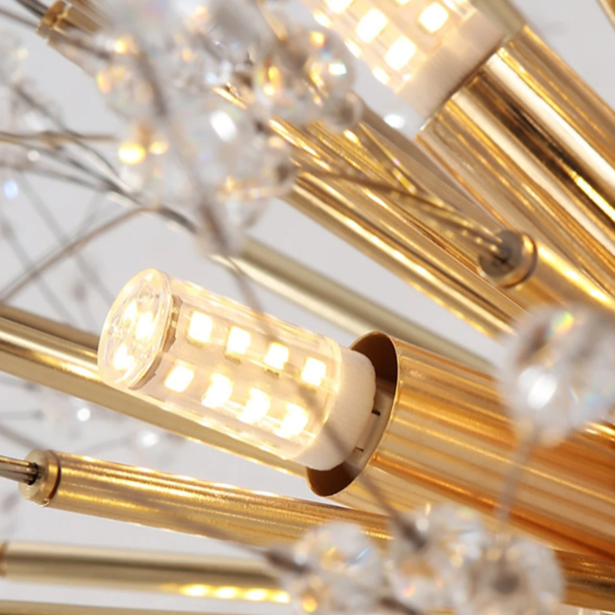 Paardenbloem Kristallen Kroonluchter Hanglamp