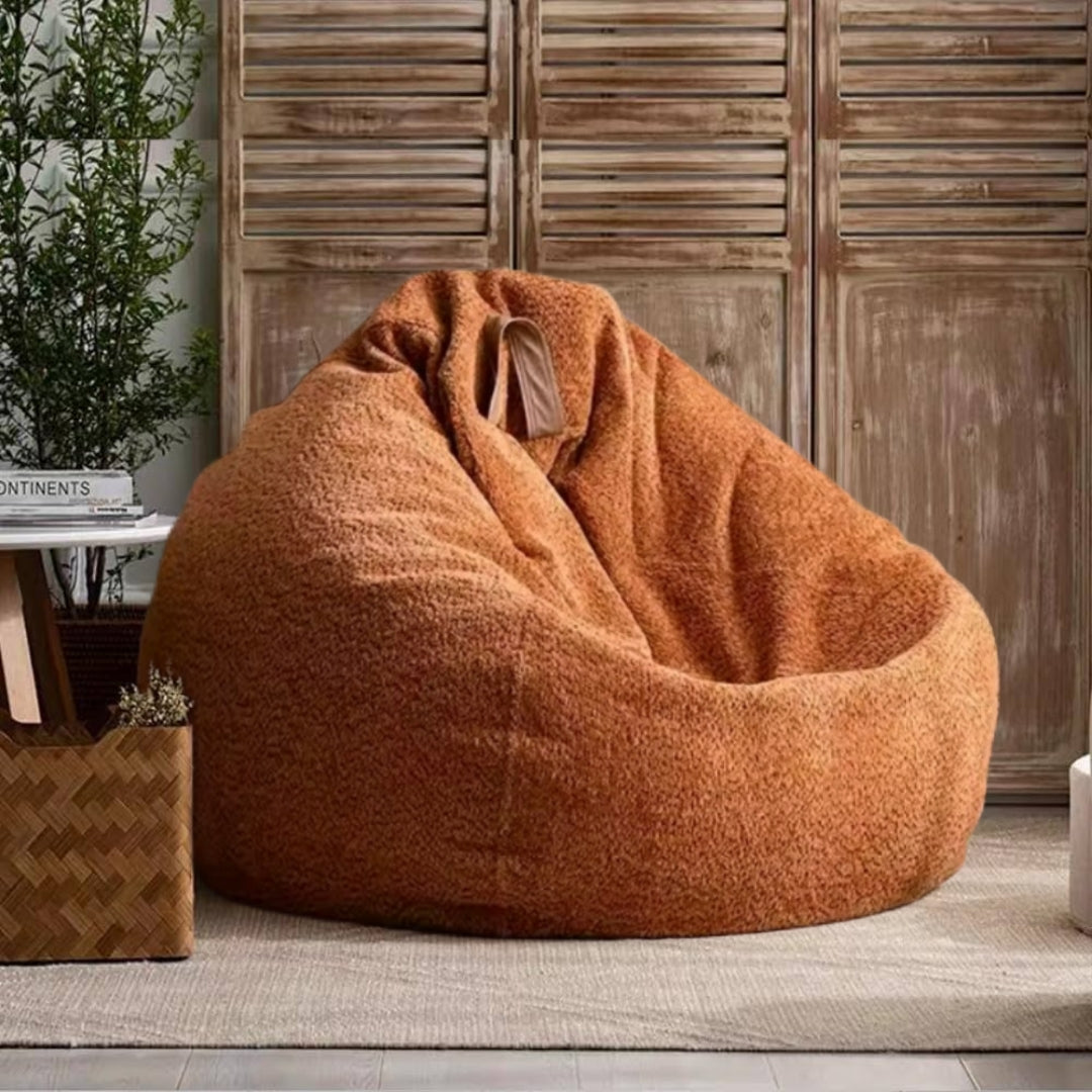 Flauschiger Sitzsack für Kinder und Erwachsene