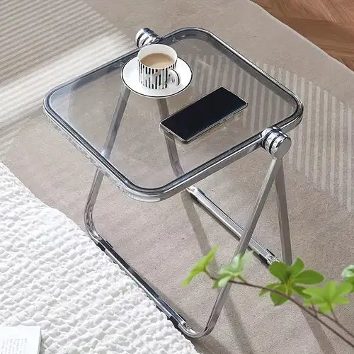 Beistelltisch aus Glas