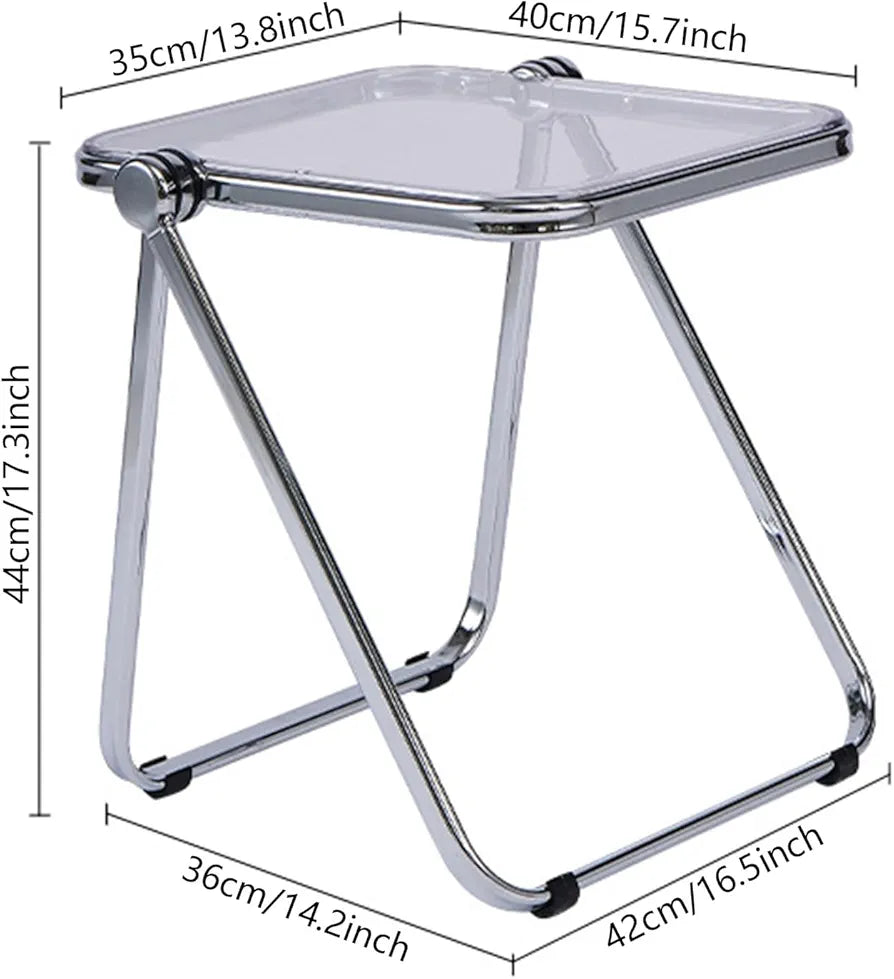 Beistelltisch aus Glas
