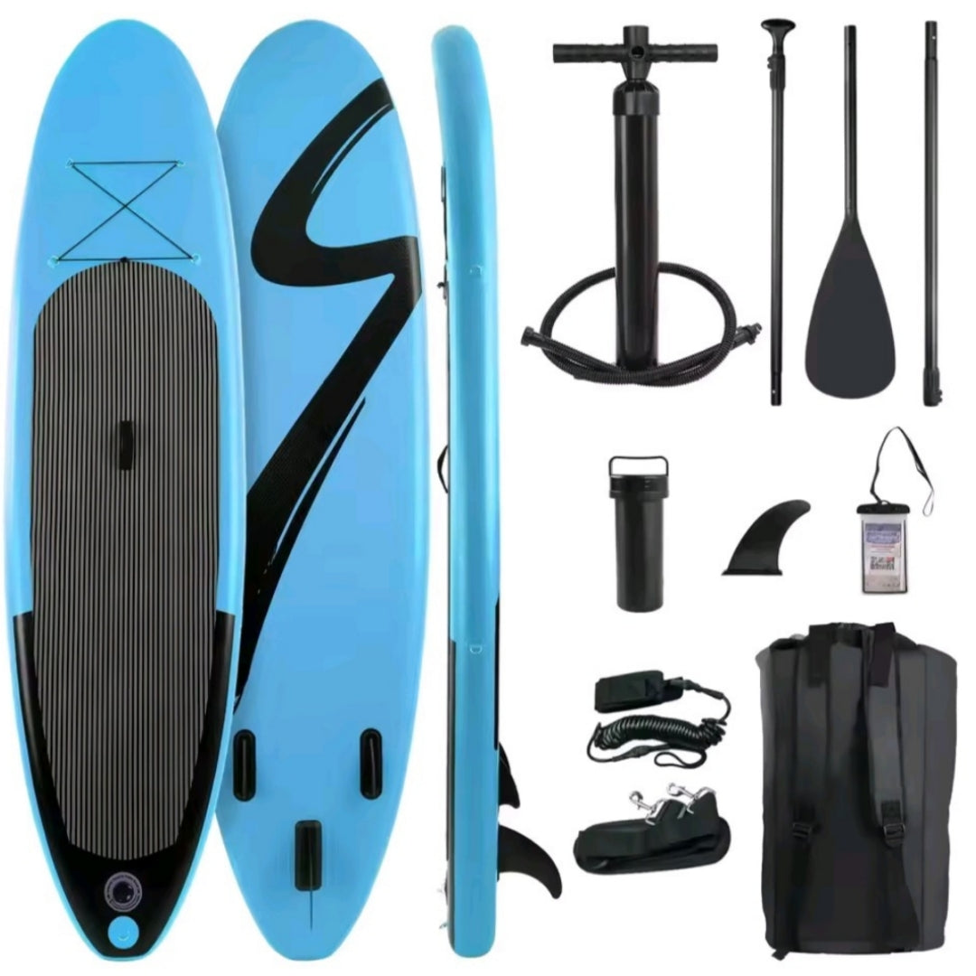 Opblaasbaar supboard met premium accessoires en draagtas