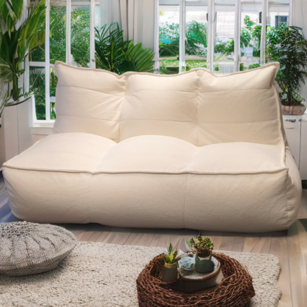 Wagrex - Fauteuil Zitzak Modern Stof Klassiek