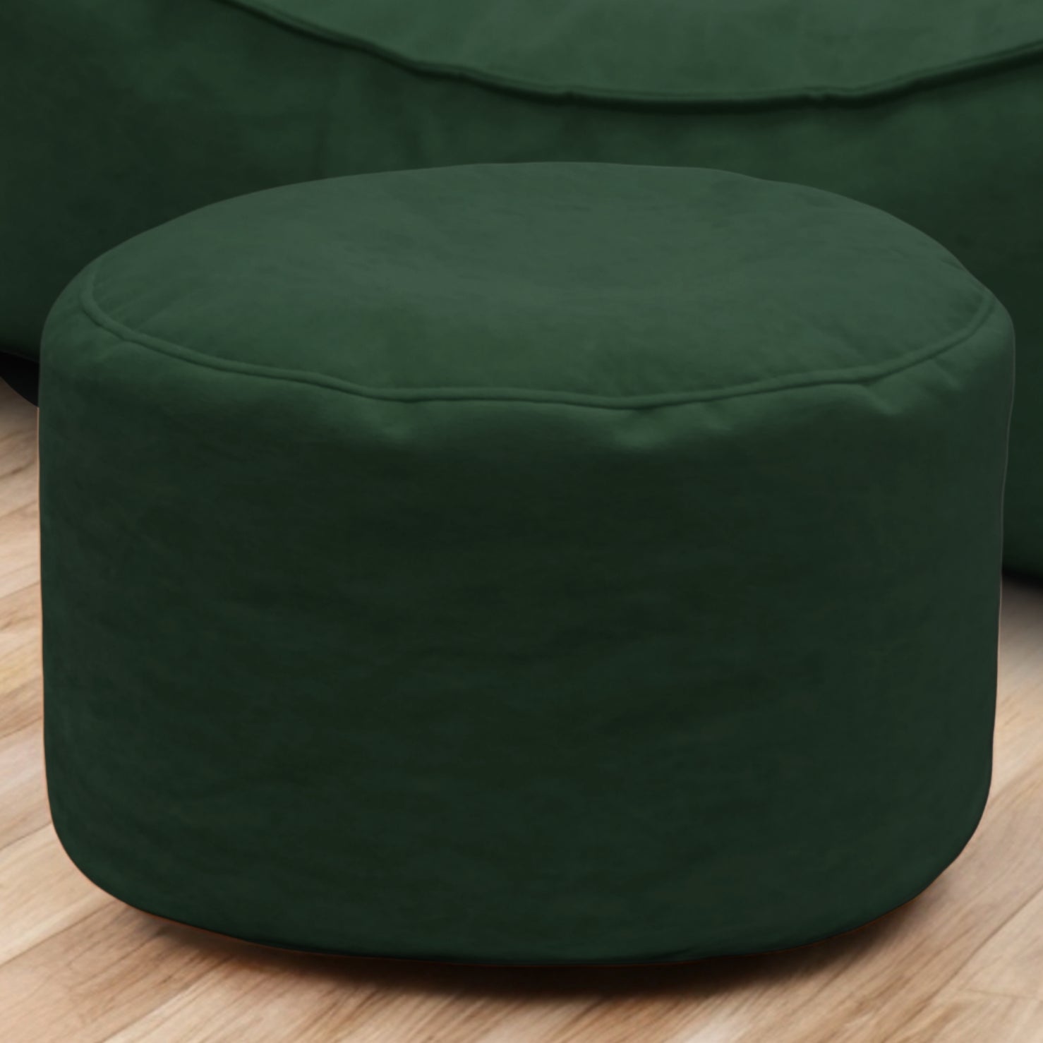 Sitzsackblöcke aus weichem Samt