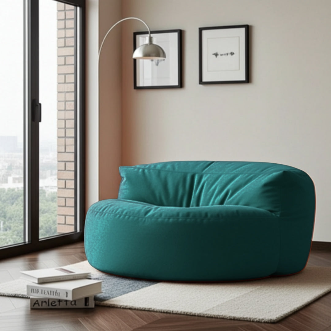 Beanbag Round Thick Velvet cover