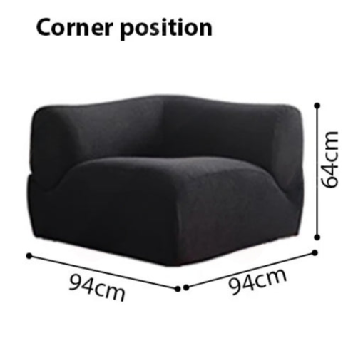 Wagrex 2-Zits Fluwelen Design Bankstel Stof – Mustafa