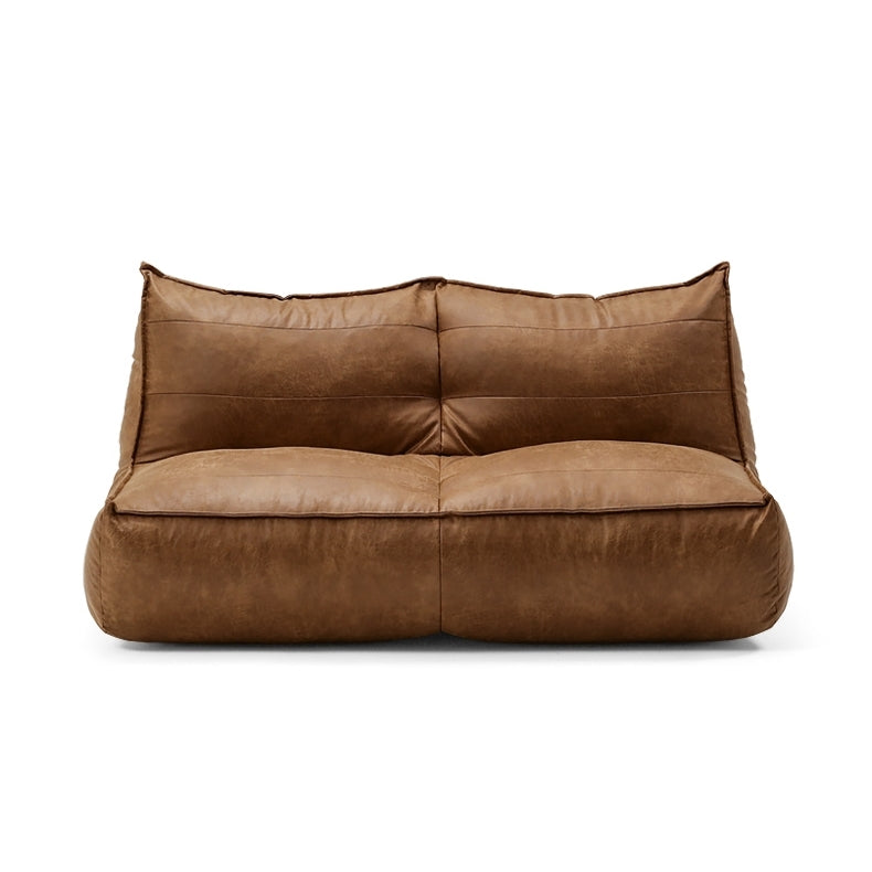 Wagrex - Couch Sitzsack Urban-Veloursleder