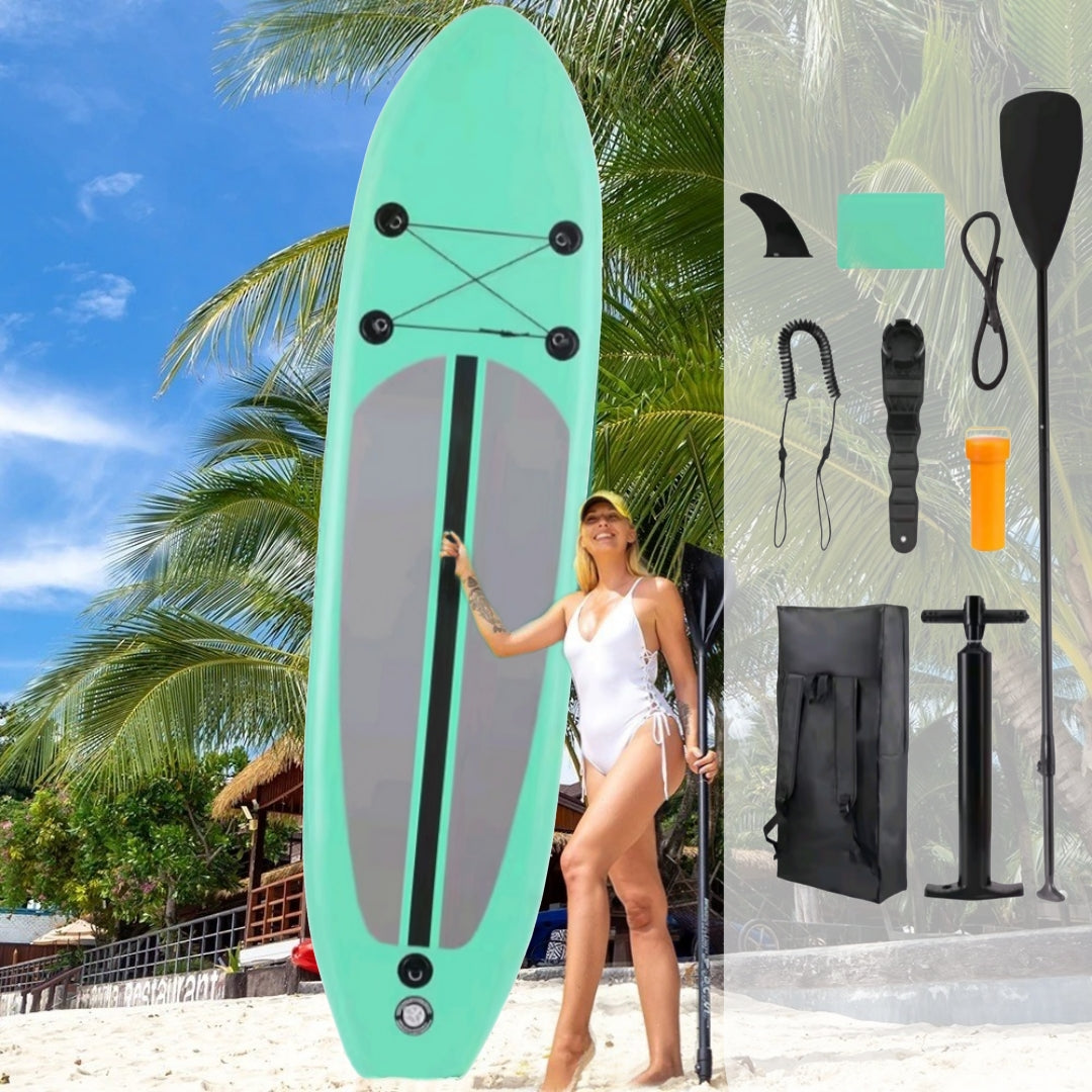 Opblaasbaar supboard met premium accessoires en draagtas