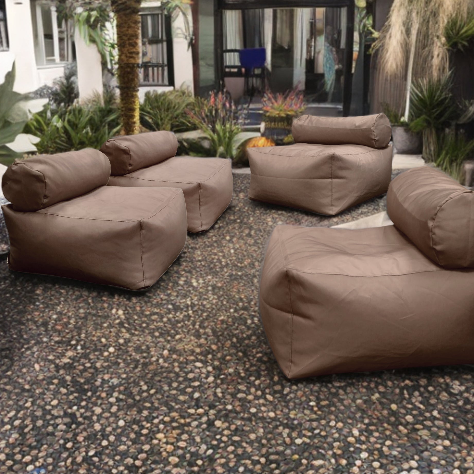 Waterproof Outdoor Zitzak Tuin Lounge Set
