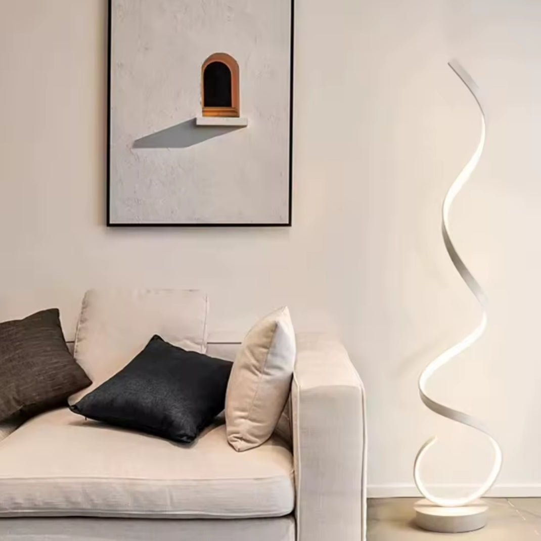 Staande lamp woonkamer design - Moderne LED vloerlamp