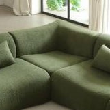 Wagrex 2-Zits Fluwelen Design Bankstel Stof – Mustafa