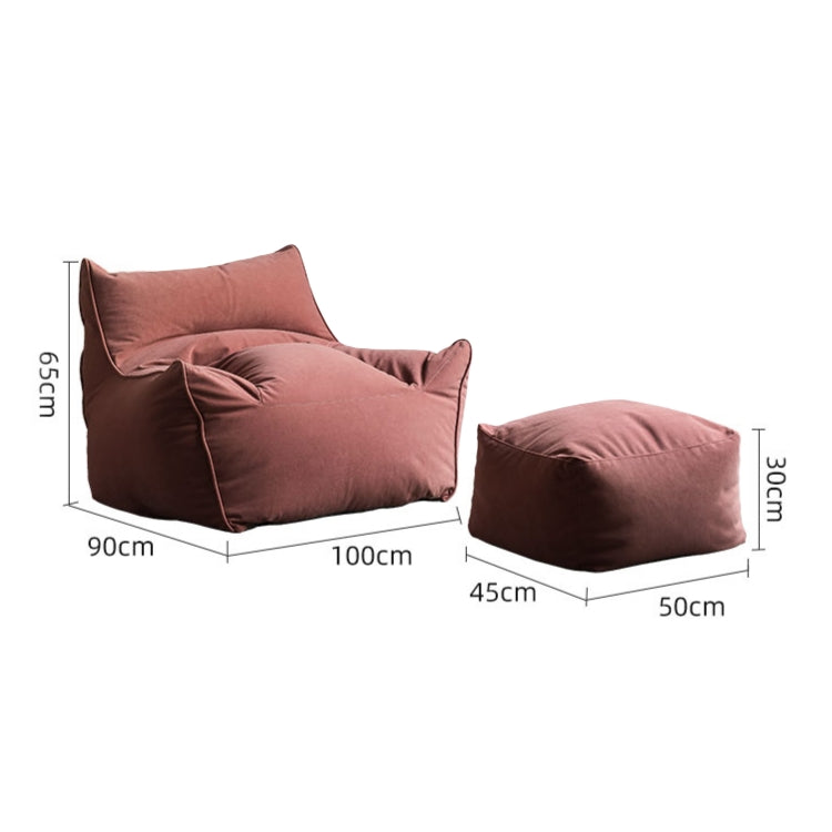 Beanbag Soft Velvet Chair seat