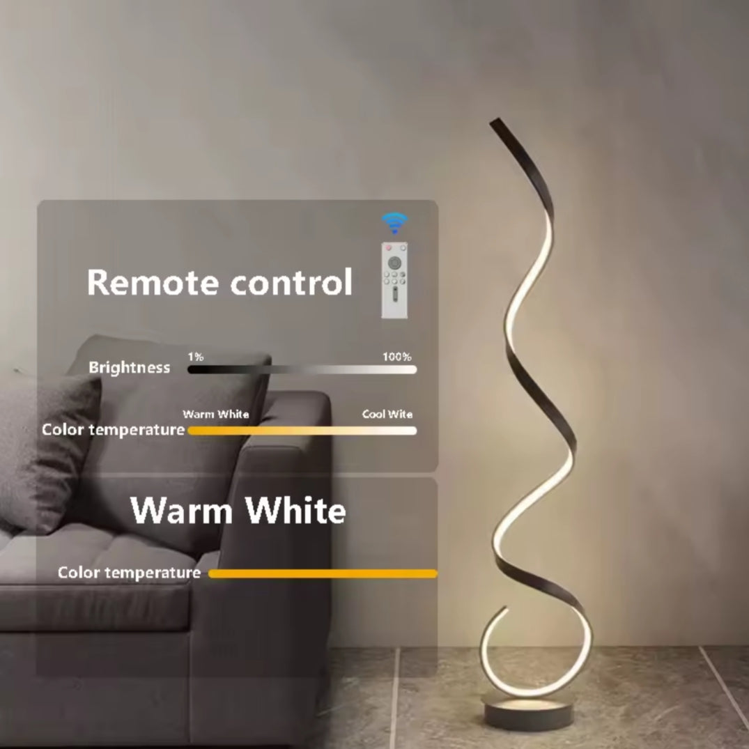 Staande lamp woonkamer design - Moderne LED vloerlamp