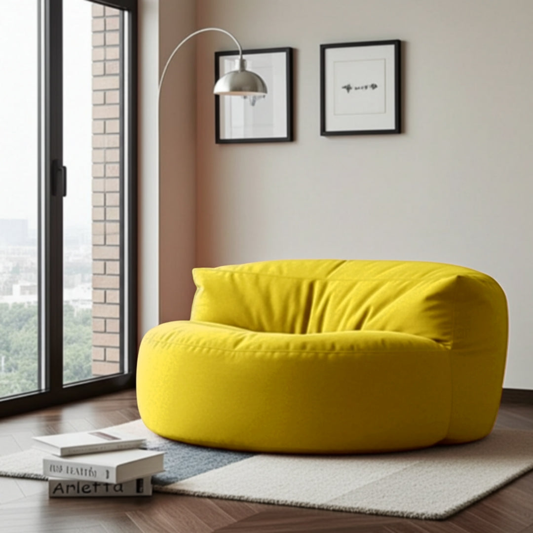 Beanbag Round Thick Velvet cover