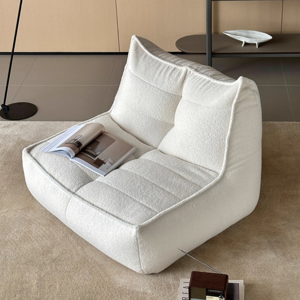 Wagrex Teddy Sitzsack Sessel – Stoff Lounge Relaxstuhl