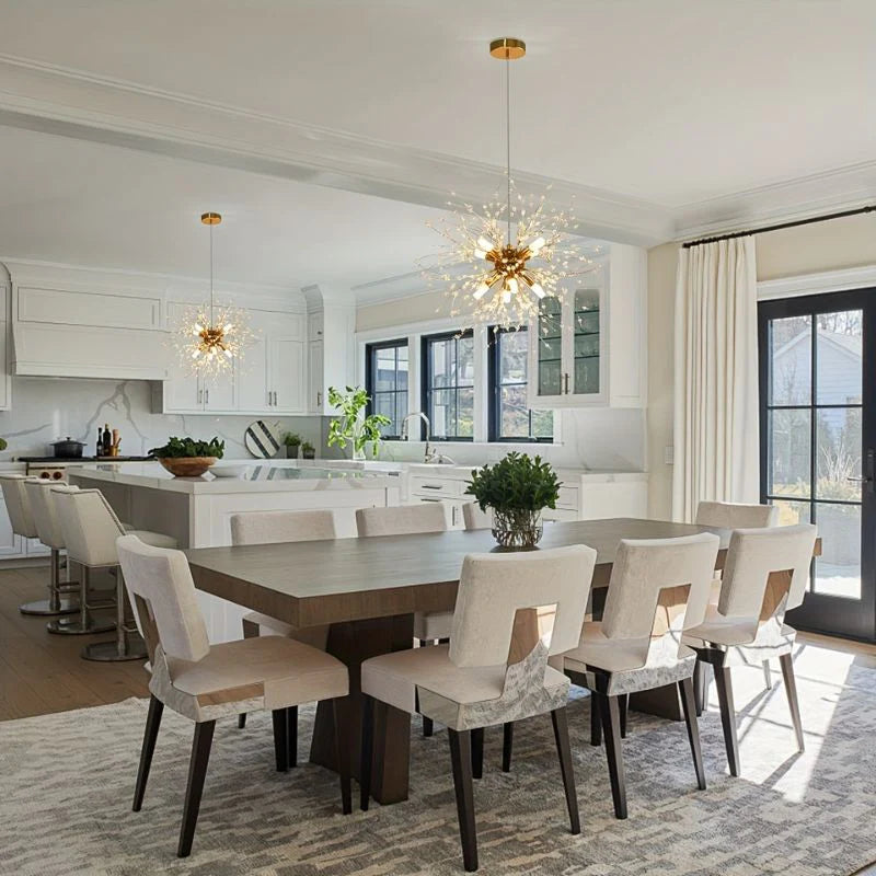 Paardenbloem Kristallen Kroonluchter Hanglamp