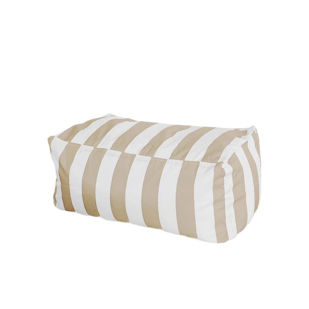 Wagrex - Waterdichte Tuin Lounge Stoel - Outdoor Zitzak voor Terras - Gestreept