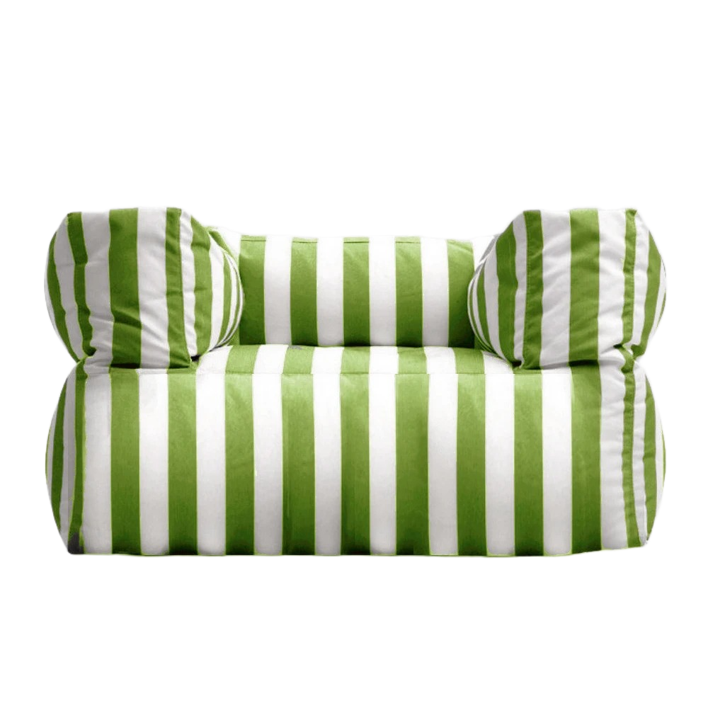 Wagrex - Waterdichte Tuin Lounge Stoel - Outdoor Zitzak voor Terras - Gestreept