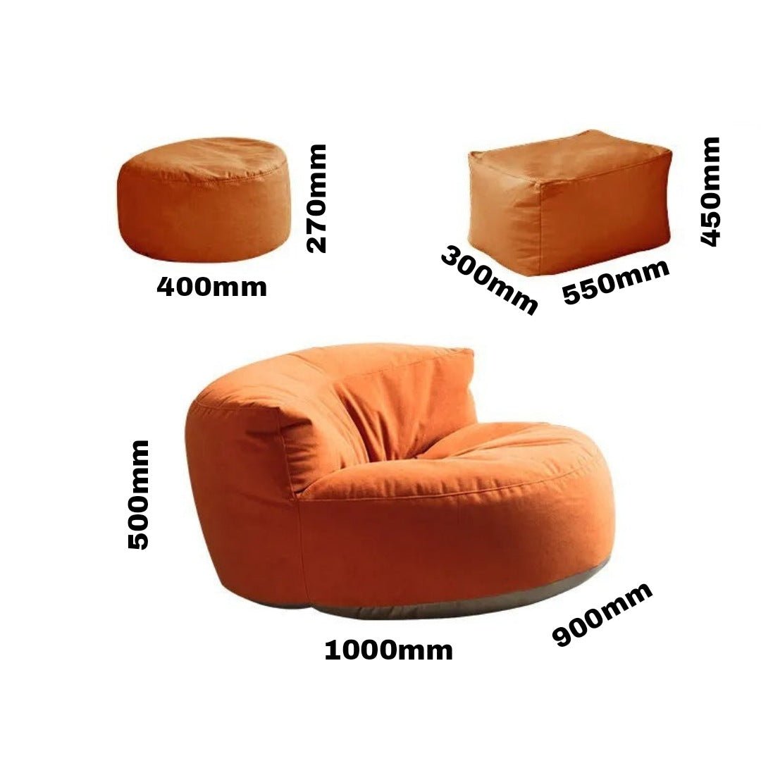 Wagner - Beanbag Diago Soft Velvet - Act Design Shop