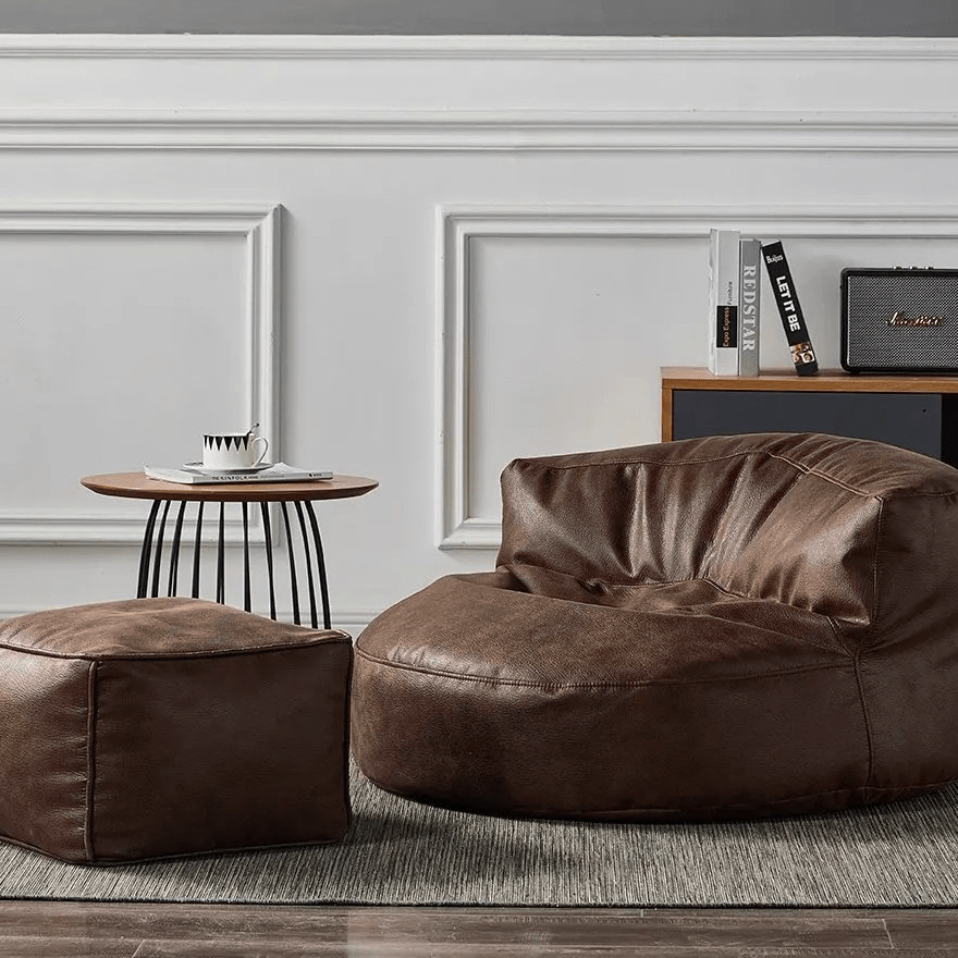 Wagner - Beanbag Modern Round 100cm x 45cm - Act Design Shop