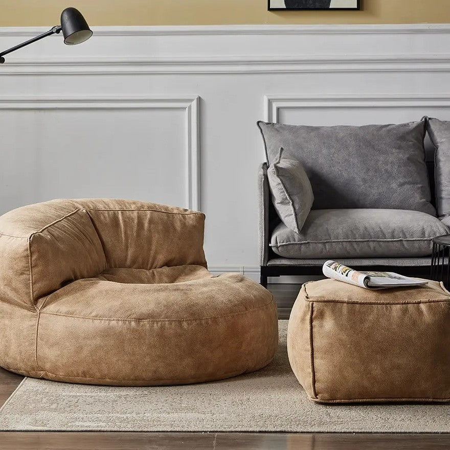 Wagner - Beanbag Modern Round 100cm x 45cm - Act Design Shop