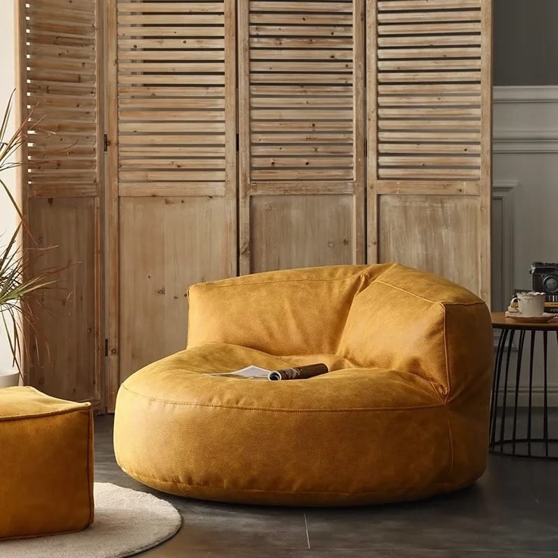 Wagner - Beanbag Modern Round 100cm x 45cm - Act Design Shop
