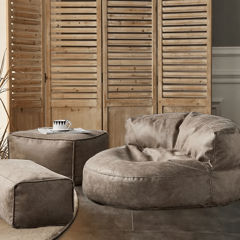 Wagner - Beanbag Modern Round 100cm x 45cm - Act Design Shop