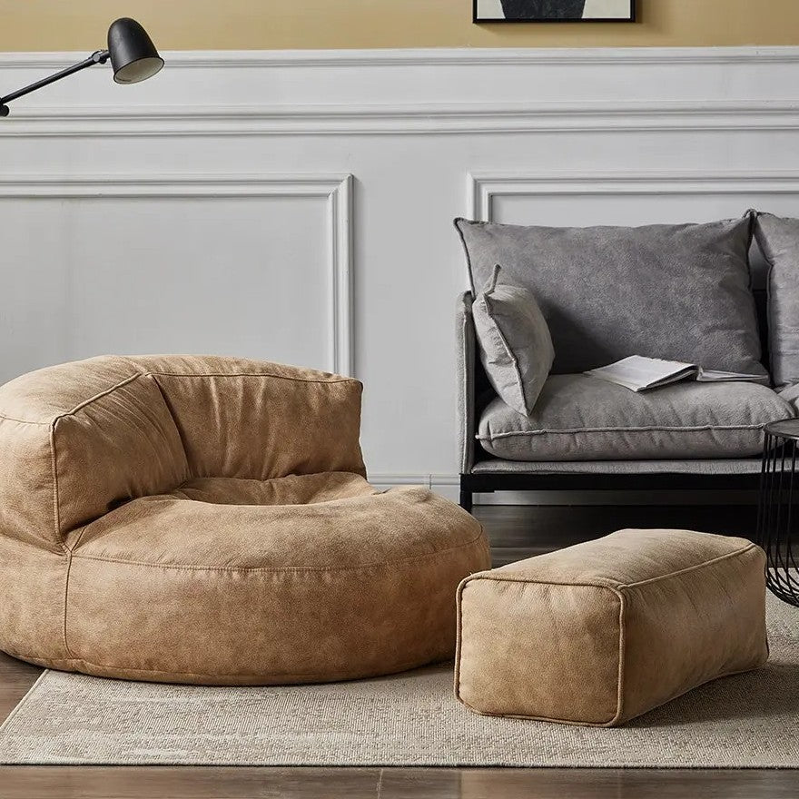 Wagner - Beanbag Modern Round 100cm x 45cm - Act Design Shop