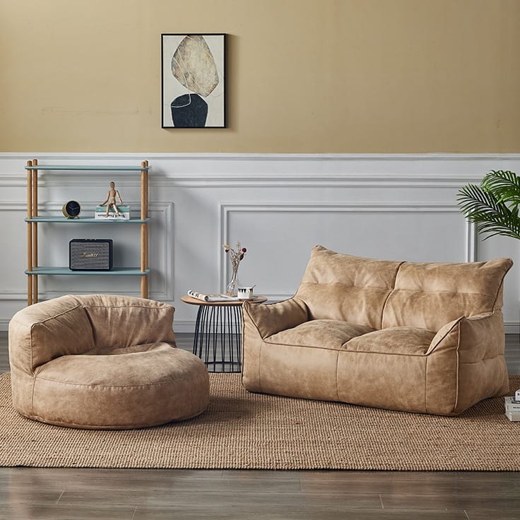 Wagner - Beanbag Modern Round 100cm x 45cm - Act Design Shop