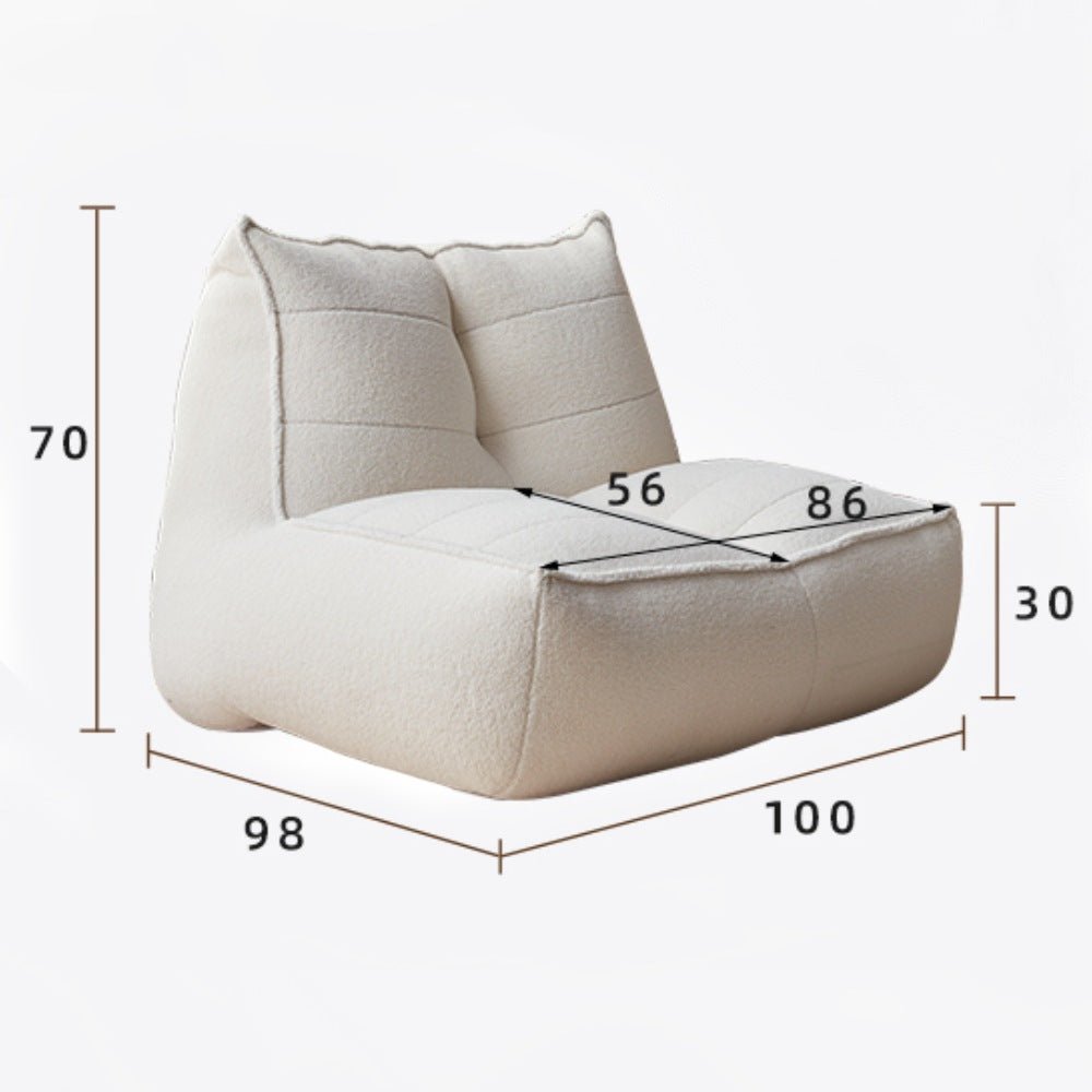 Wagner - Fauteuil Beanbag Modern Fabric - Act Design Shop