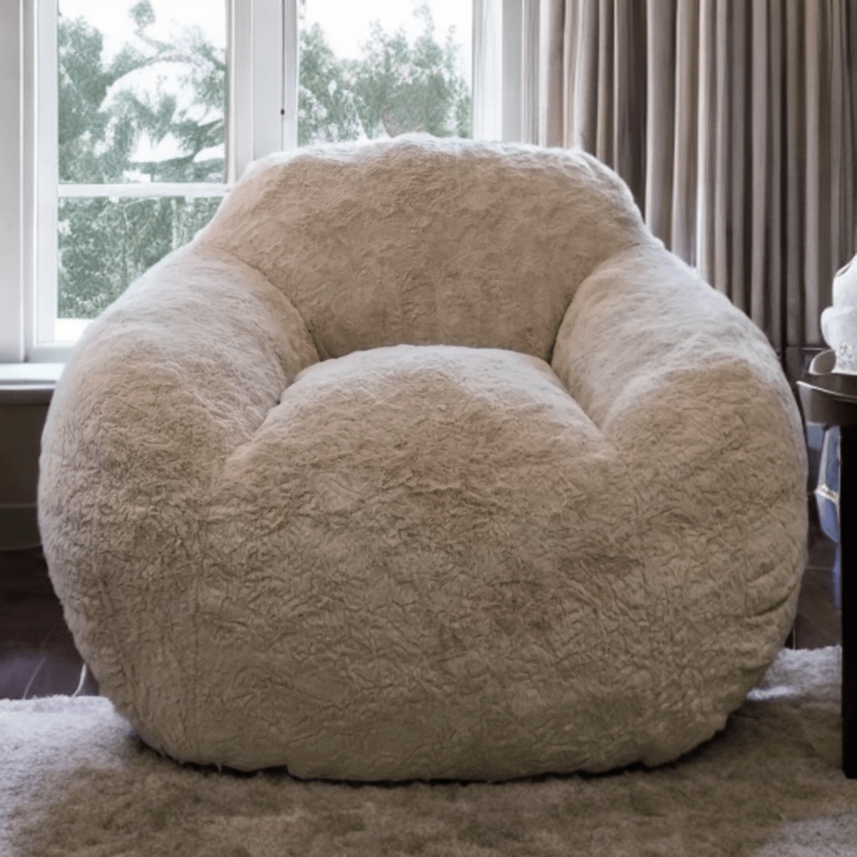 Wagner - Fauteuil Hug Fluffy Teddy beanbag chair 4.0 - Act Design Shop