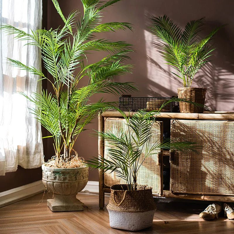 fake majesty palm plant Houseplant artificial palm tree tropical plastic fake plant – Act Design Shop