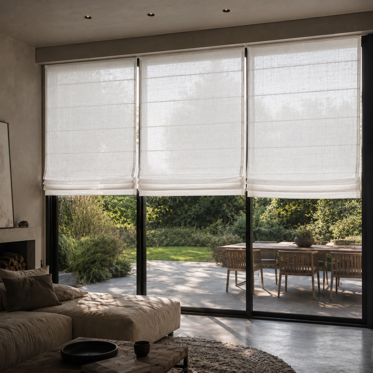 Roman blinds