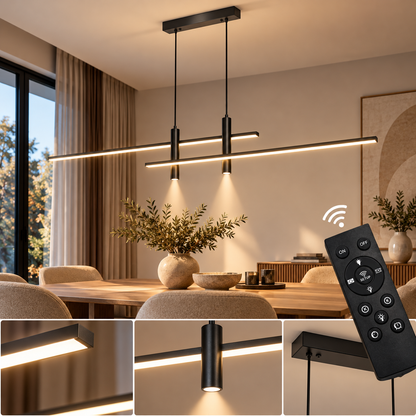 Moderne industriële LED hanglamp