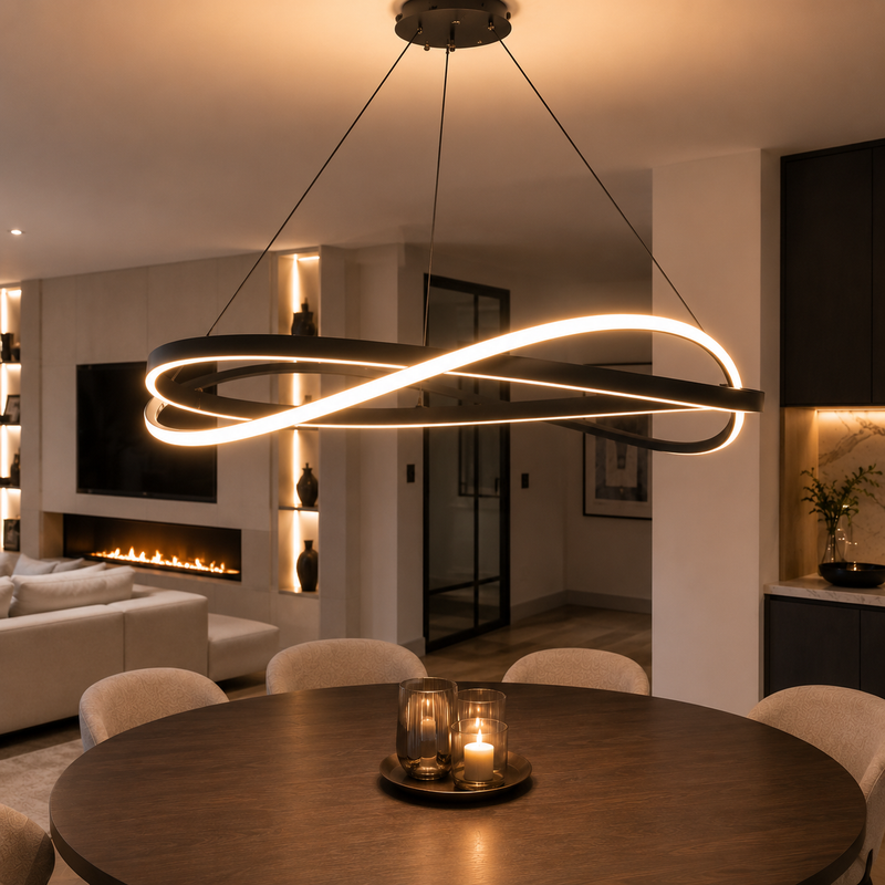 Cluster hanglamp - Moderne LED-bar kroonluchter