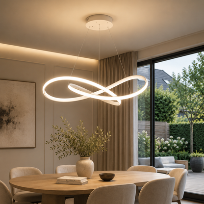 Moderne skandinavische Pendelleuchte – Kleeblatt-Design