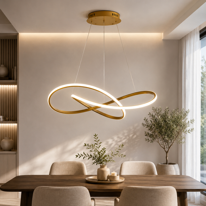 Moderne Scandinavische hanglamp – Klaverontwerp