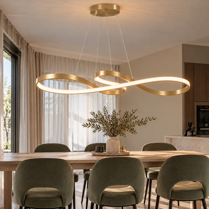 Moderne LED Hanglamp Ringen – Verstelbaar en Dimbaar  