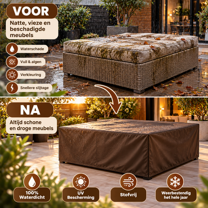 Maßgefertigte Gartenmöbelhülle
